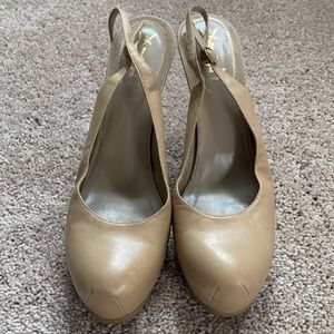YSL Tribute Platform Slingback